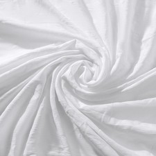 10 Yards White Chiffon Fabric 74" Wide Sheer by The 10Yards,