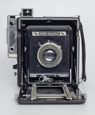 Anniversary Speed Graphic 4x5 Large Format Press Camera with/ Lens