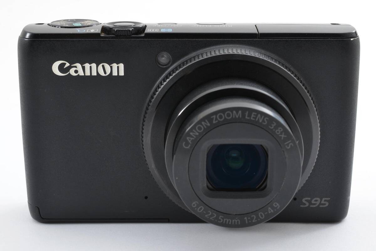 Canon PowerShot S95 10.0MP Compact Digital Camera Black Fast