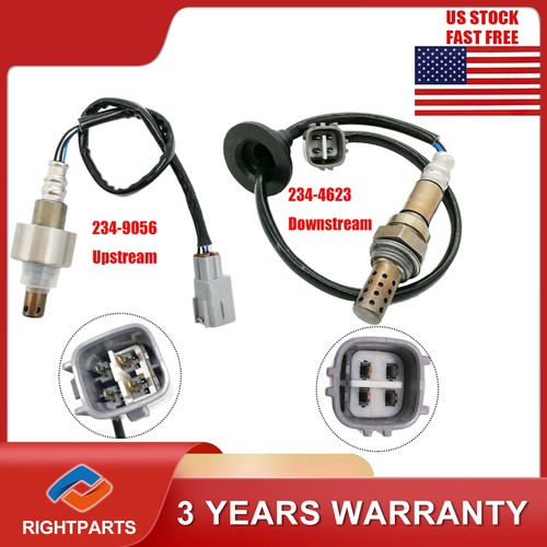 2pcs Oxygen O2 Sensor 1 & 2 For 04-07 Toyota Prius 1.5l Upper