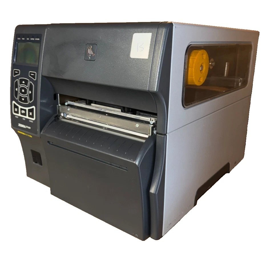 Zebra ZT420 Label Printer 6" Thermal / Transfer 300dpi USB Ethernet Cutter - Image 2 of 4