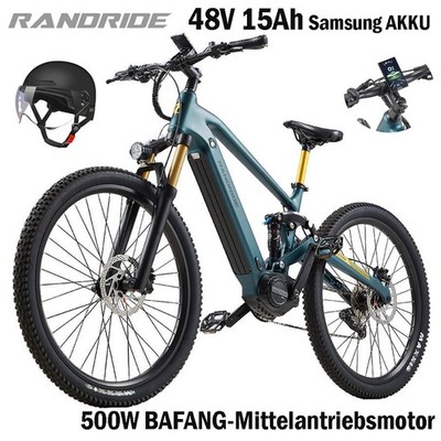 27,5'' Elektrofahrrad 500W Bafang Motor 48V15ah Mountainbike 150KM