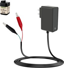 6V Battery Charger for Battery Replacement Power Supply Cord with LED Light Indi