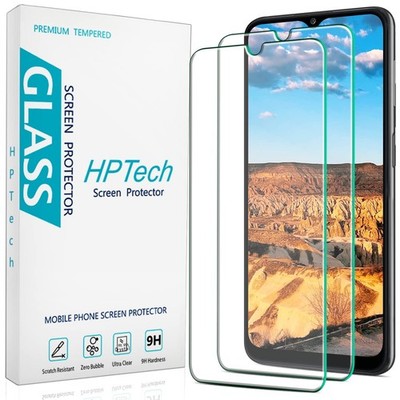 HPTech (2 Pack) Tempered Glass For Samsung Galaxy A32 5G Screen Clear 