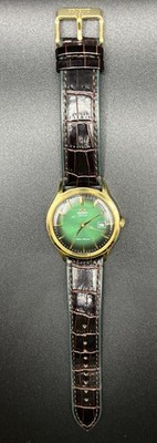 Orient Bambino Mechanical Automatic SAC08002F0 Men's Green Watch