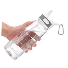  Sports Water Bottle with Straw 800ML Bike Water Bottles Reusable 800ml clear