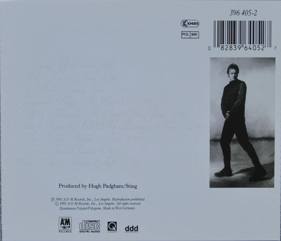 CD🔴 STING - „The Soul Cages“  NEU - Bild 2 von 2