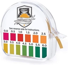 pH Roll - Acid Range 0-6, 15 ft Dispenser