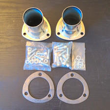 Header Collector Reducers 3-bolt Flange Zinc 3.0 To 2.5 5.0 In. Length H7243 Header Collector Reducers 3-bolt Flange Zinc 3.0 To 2.5 5.0 In. Length H7243