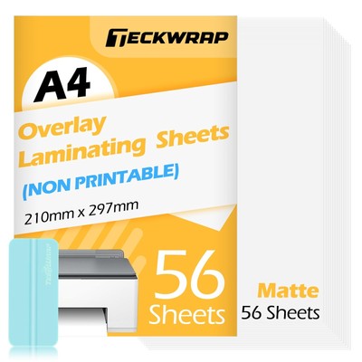 Matte Laminating Sheets Matte Laminate Sheets for Inkjet Printable Vinyl Stic...