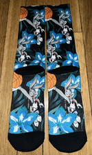 Looney Tunes Space Jam Bugs Bunny Socks Dunking