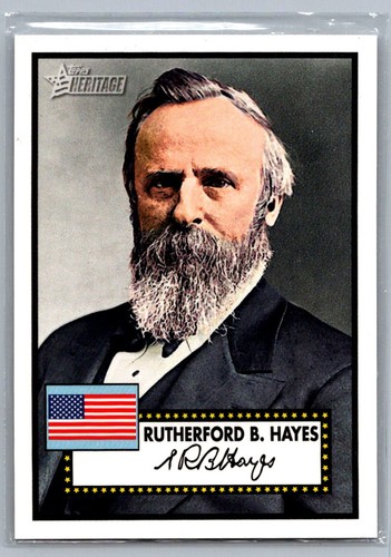 Rutherford B. Hayes #AP19 2009 Topps American Heritage Presidents card