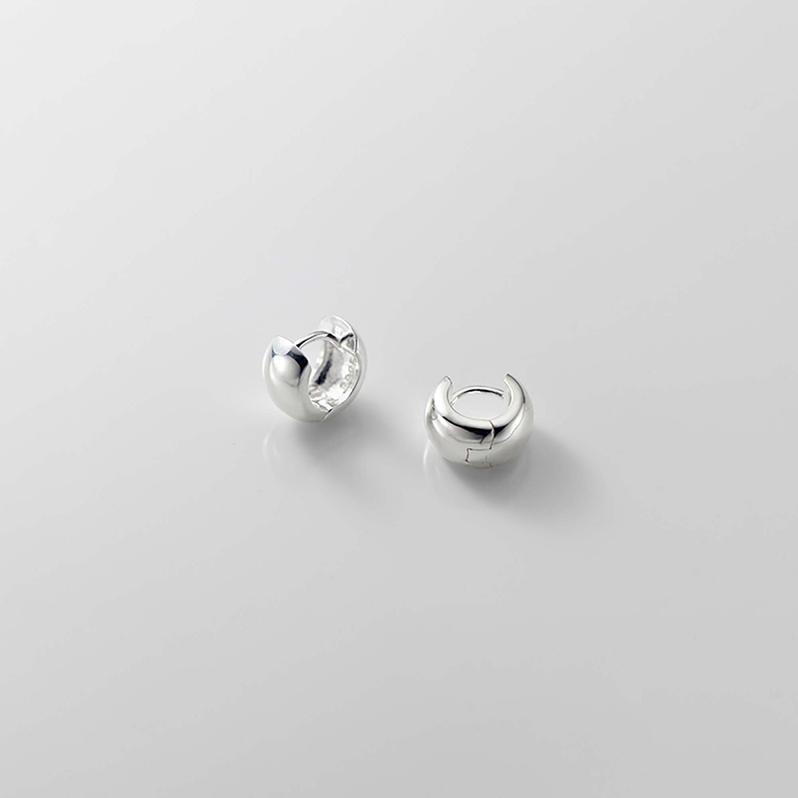 Pequeños pendientes de aro Huggie gruesos para mujer pendientes de aro...