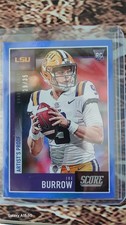 2020 score artist proof Joe Burrow Rc /35