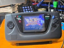 SEGA Game Gear Console Model 2110 WORKING + Sonic 2 Game Tested Sound Video