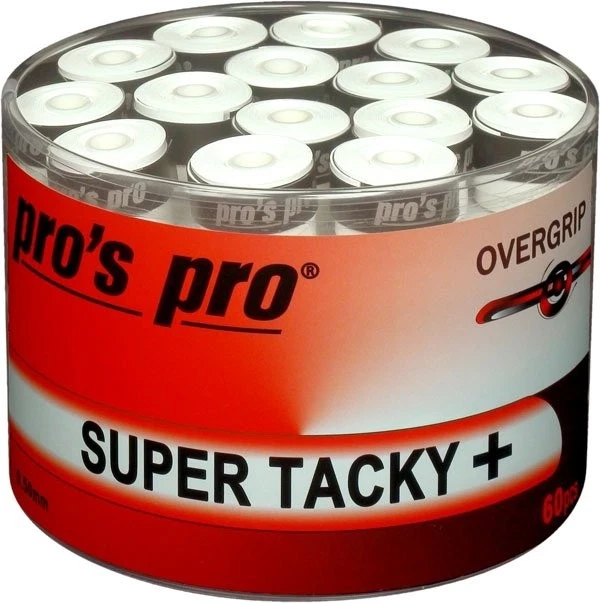 Pro's Pro Griffbänder Overgrips SUPER TACKY PLUS 60er Dose Farbauswahl Tennis - Bild 1 von 1