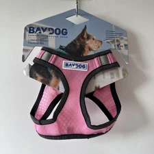 Baydog Liberty Bay Cool Mesh Step-in Harness Medium Pink For Small Dogs