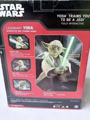 Spin Master Star Wars Legendary Yoda, 16'', Interactive, Moves/Talks NIB