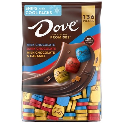 Elegant Foil-Wrapped PROMISES Chocolate Candy, 136 Ct Bag