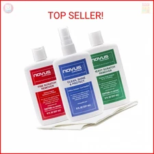 NOVUS-PK1-8 | Plastic Clean & Shine #1, Fine Scratch Remover #2, Heavy Scratch R