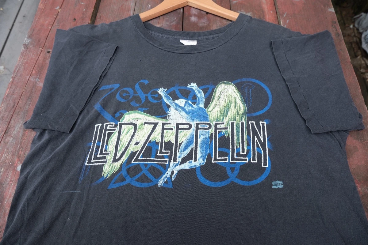 Vintage Led Zeppelin Shirt Indiana Men's Vintage T-Shirts for sale