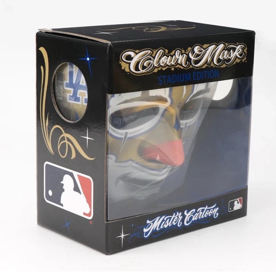 MISTER CARTOON CLOWN MASK EDITION LOS ANGELES DODGERS WORLD MISTER CARTOON CLOWN MASK EDITION LOS ANGELES DODGERS WORLD