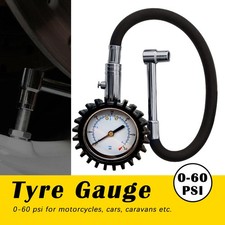 Oxford Tyre Gauge Pro Motorcycle Car mototBike Pressure Gauge 0-60psi Quality UK