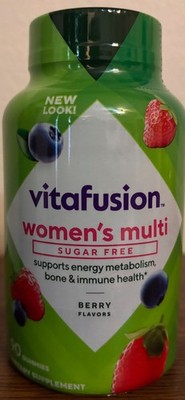 Vitafusion Women's Multi Energy Bone Metabolism 90 Sugar Free Berry Gummies
