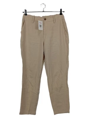 Esprit Pantalon en Tissu Femme Beige Casual Viskose (EU 38, INT M, W29) - Photo 1/4