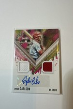 2021 Panini Diamond Kings - Material Signatures Dylan Carlson  (AU, MEM, RC)