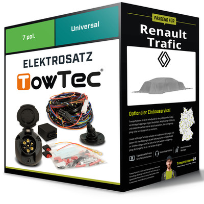 Elektrosatz 7-pol universell für RENAULT Trafic 10.2006-05.2014 NEU