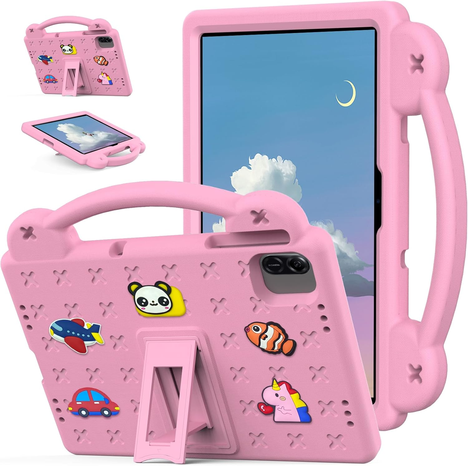 Kids Case for Honor Pad X8A / X8B Case 11 Inch 2024/2026, EVA Shockproof Cover w