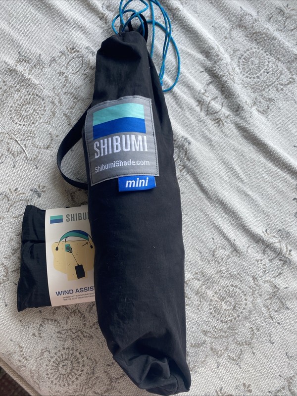 Shibumi Shade Mini 3.0 Version | Beach Canopy Wind-Powered Portable Sun Shade |