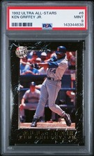 1992 ULTRA ALL-STARS #6 KEN GRIFFEY JR. PSA 9