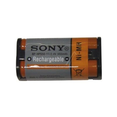 Batteria Sostitutiva Sony BP-HP550-11 - Per Auricolari Wireless, 700mAh, NiMH, 2.4V - Foto 3
