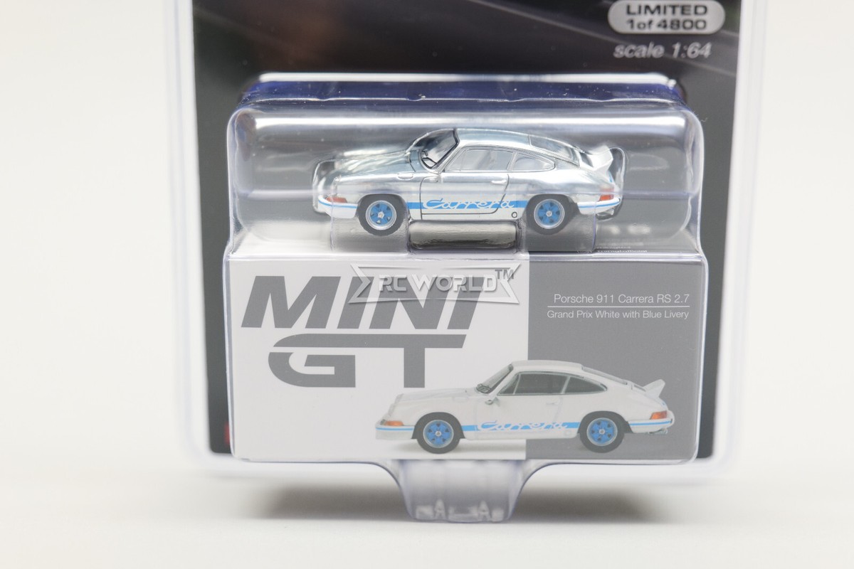 Mini GT 1/64 PORSCHE 911 Carrera RS 2.7 Die Cast Model