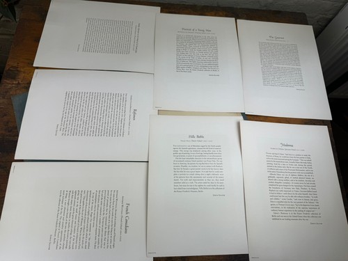 50 C.1955 Art Prints w/ Artist Bio ~ Manet, Renoir, Picasso, Toulouse Lautrec - Picture 5 of 12
