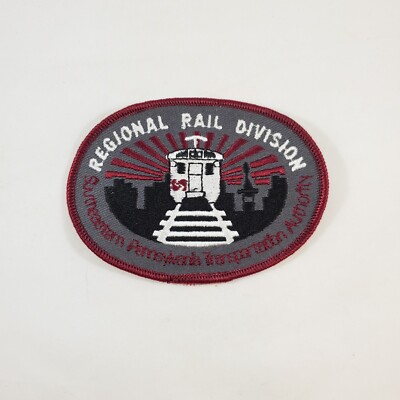 Vintage SEPTA Regional Rail Train Patch Southeastern Pennsylvania Transportation