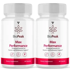 (2 Pack) BioPeak Capsules, BioPeak Advanced Formula Daily Support (120 Capsules)