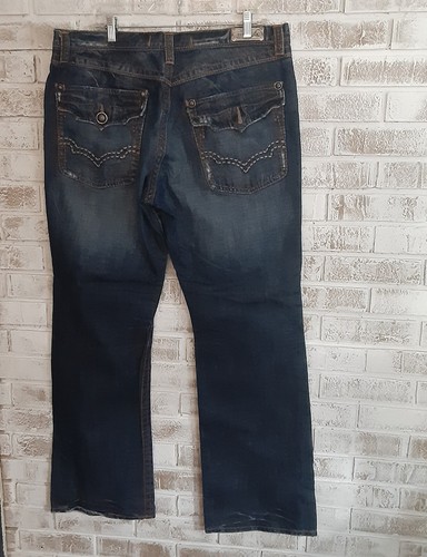 Indian Rock Jeans Gr. 38/34 Boot Cut Qualität stark genietet - Bild 6 von 7