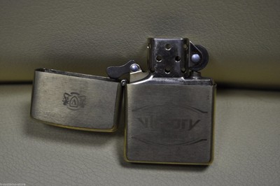 Zippo Victory Gold Edition Bradford,PA, Made in USA A 11 Lighter 