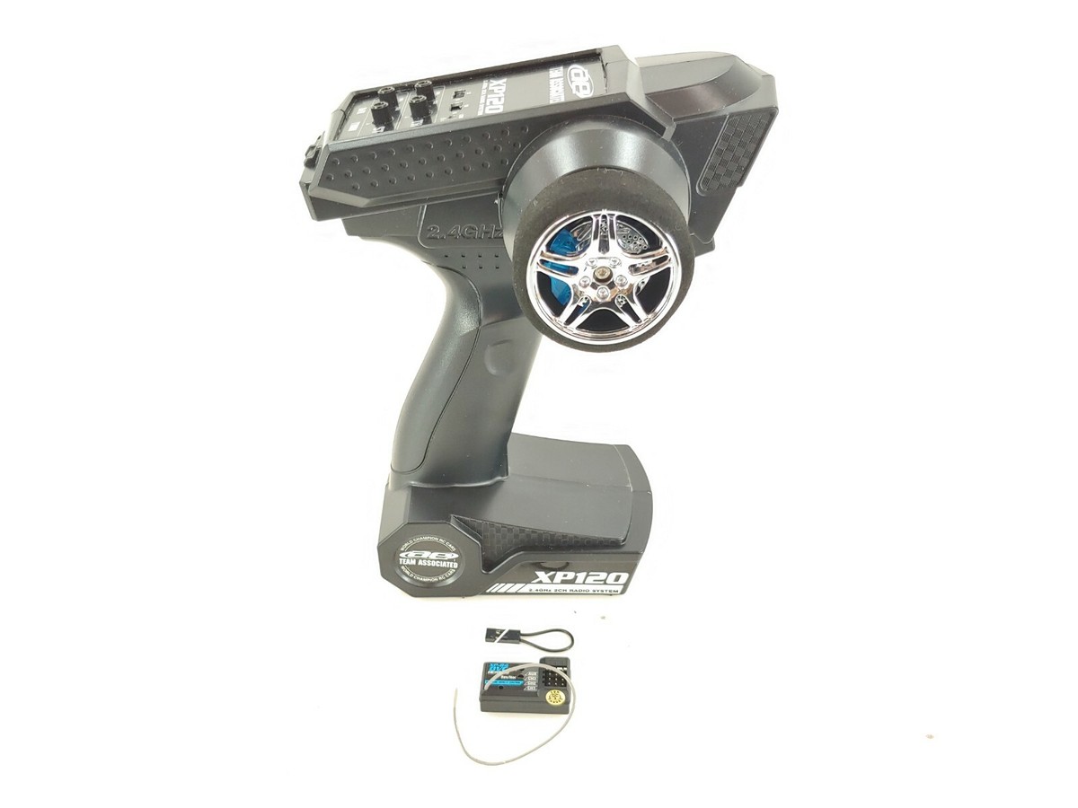 NEW Team Associated XP120 2.4GHz Transmitter w/ XP-R4 29256 DVC