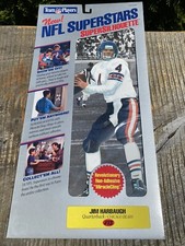 NFL Superstars Super Silhouette Cling #4 Jim Harbaugh Chicago Bears Sealed!