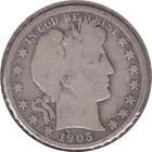 1905 Barber Half in G/VG