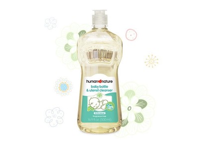 human nature baby bottle cleanser