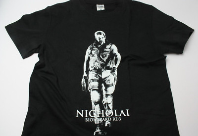 Biohazard Resident Evil RE:3 Nicholai Ginovaef T-Shirt M Größe Capcom limitiert