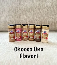 McCormick Finishing Sugar YOU PICK - 6 Flavors Candy Cane Cocoa Toffee +MORE NEW