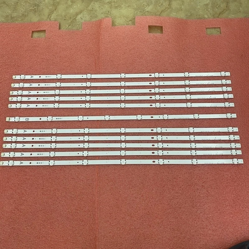 LED 灯条套装适用于 HITACHI 65HK6500 65HL7100U U65L7000 65HL8000 VES650QNTL-2D-U11 — 第 3/4 张图片