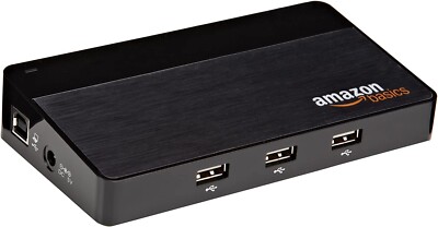 AMZ 10-Port USB 2.0 Hub w/ 2 Fast Charging Port w/ (Power Adapter)