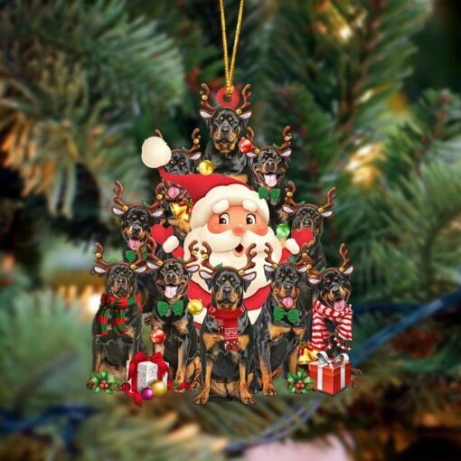 Dog memorial cheap christmas ornament